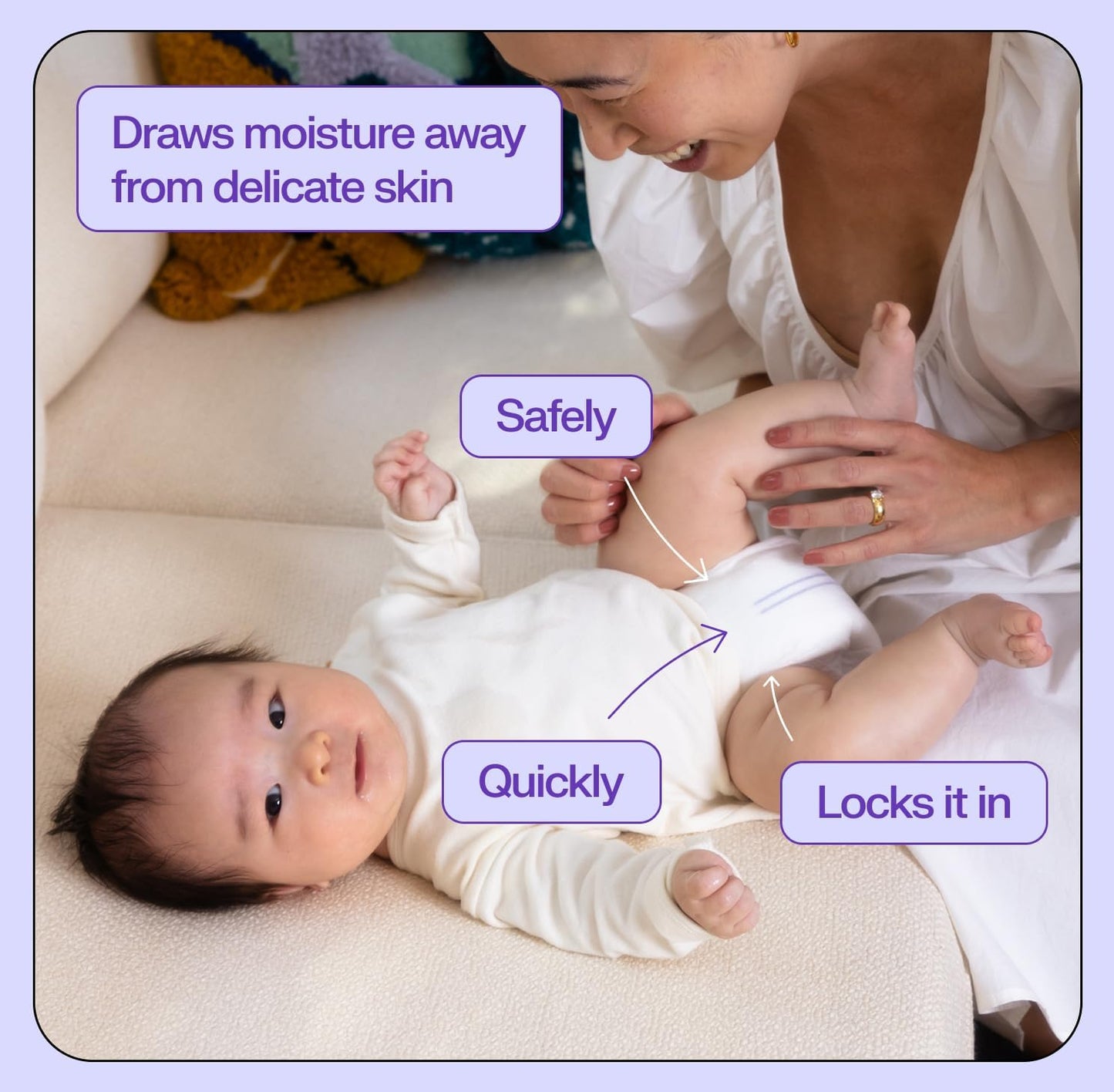 Freestyle Diaper – (Size 5) Hyper Absorbent & Non-Toxic – Disposable Diaper for Sensitive Skin – Ultra Soft Diapers (25+ lbs) – 132 Count