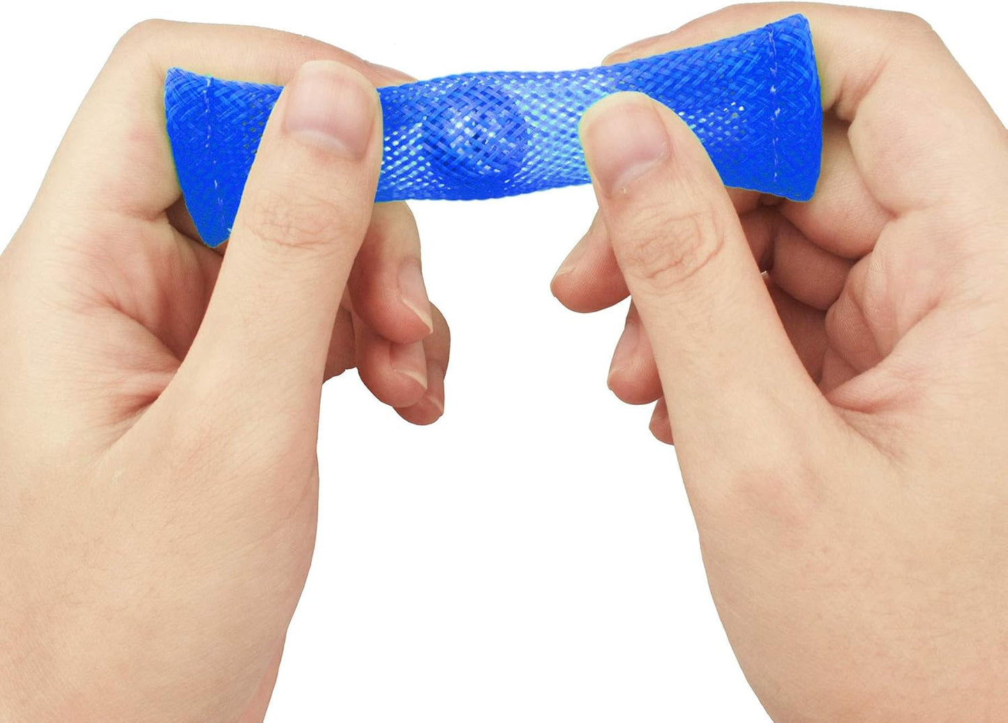 100 Pack Marble Mesh Fidget Toys,Fidget Toy Mesh and Marble Stress Relieve and Anxiety for Children and Adults, Stress Relieve Toy, Focus Enhance