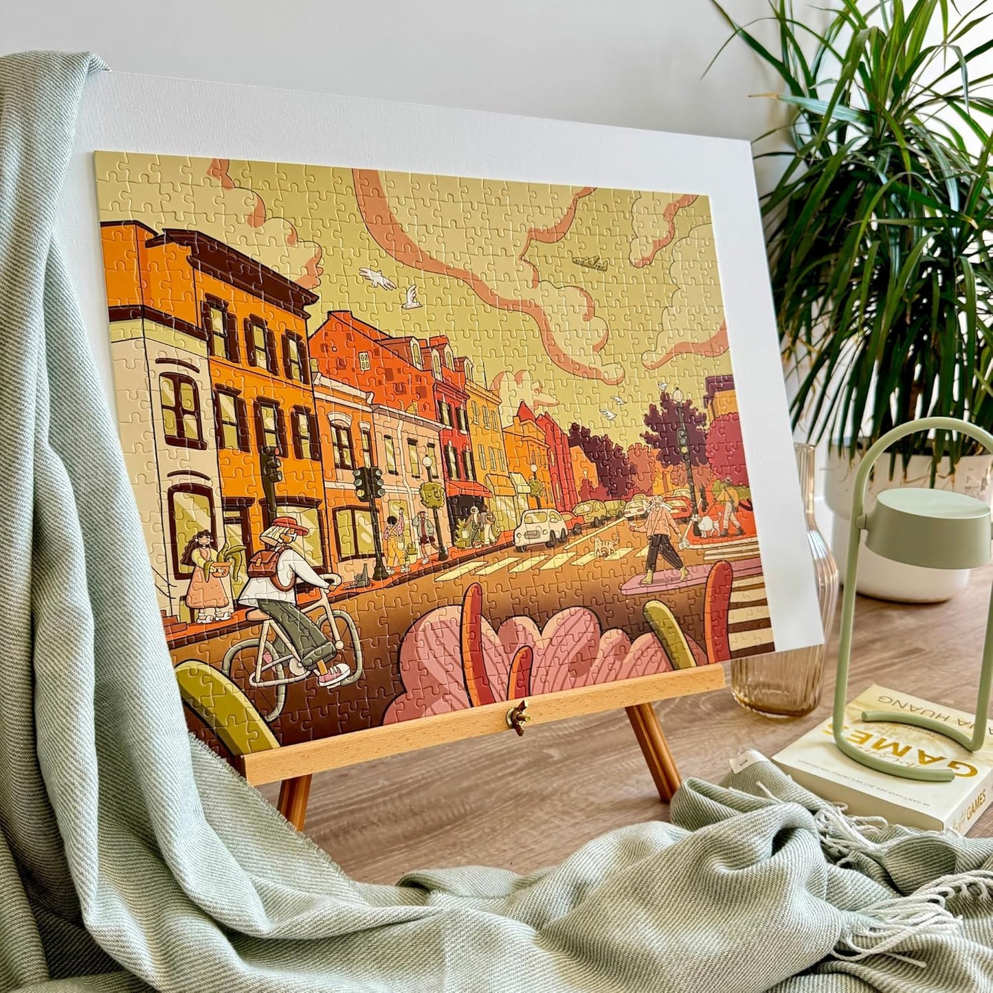 500 Piece Jigsaw Puzzle – Georgetown – Washington, D.C. – 15.8 x 19.7 inches – Premium Quality Printed Cardboard – Numbered Pieces – Suitable for Ages 14+